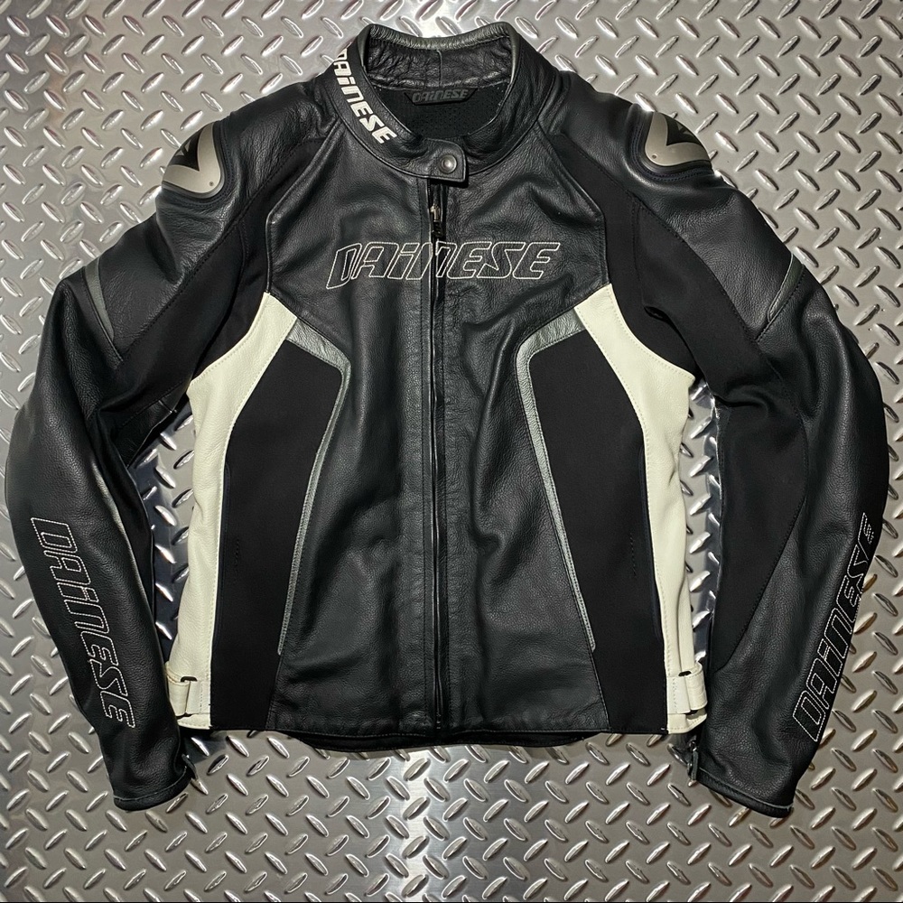SOLD Dainese Racing D1 Leather Motorcycle Jacket Ladies